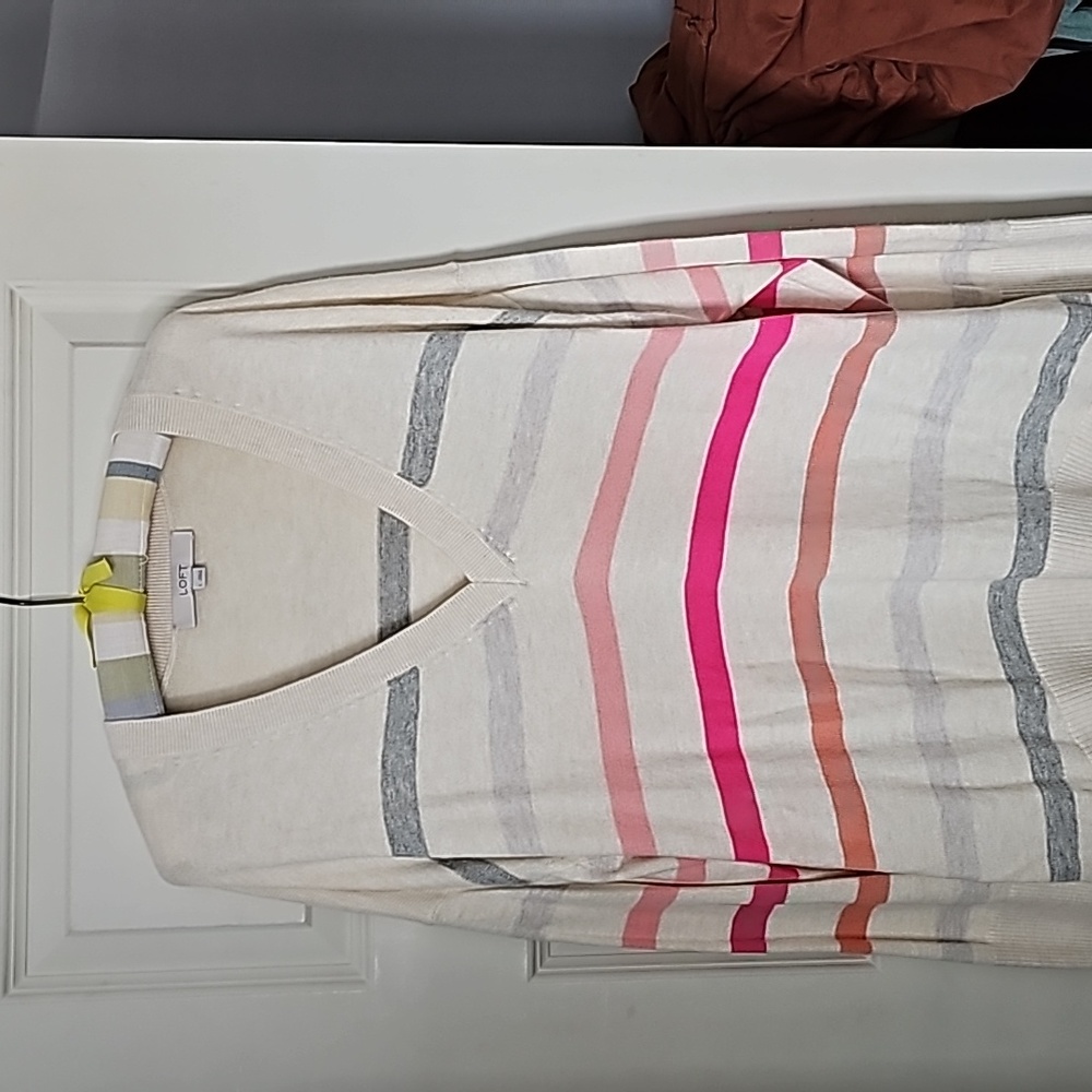 Lightweight striped sweater